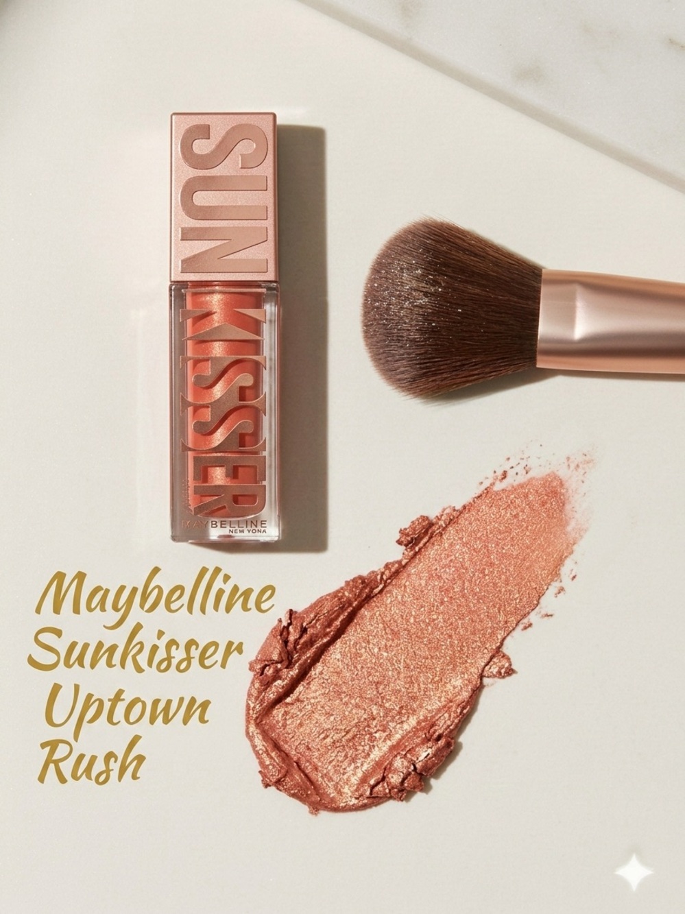 Maybelline Sun Kisser Liquid Glow Duo - Uptown Glow & Sol Search - NEW - Picture 9 of 9